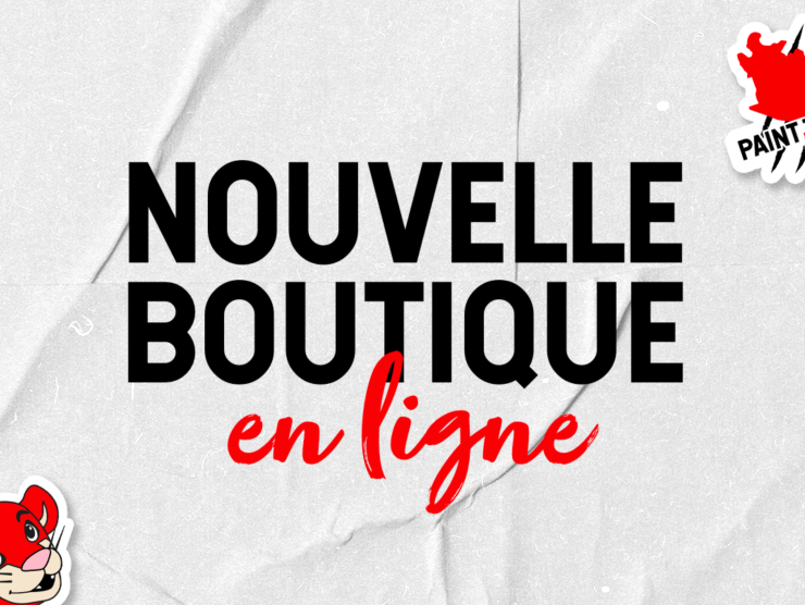 Nouvelle boutique en ligne