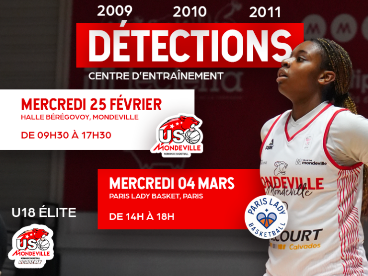 Détections centre d'entraînement