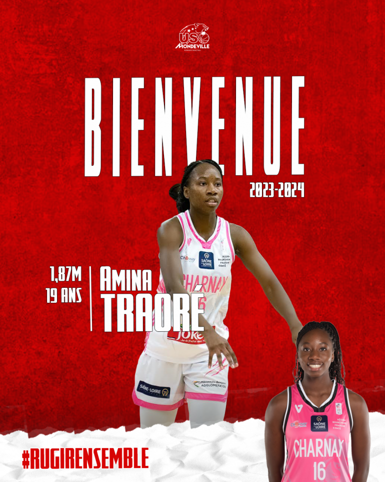 Bienvenue Amina Traoré ! | USO Mondeville Basket