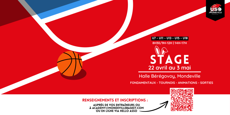Stage de Pâques 2024