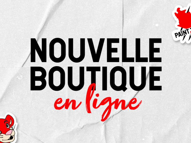 Nouvelle boutique en ligne