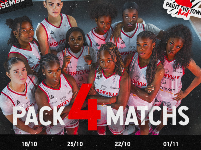Pack 4 matchs - 18/10, 22/10, 25/10, 01/11