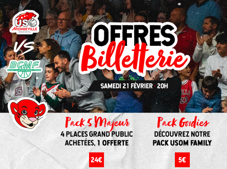 Offre billetterie 21/02