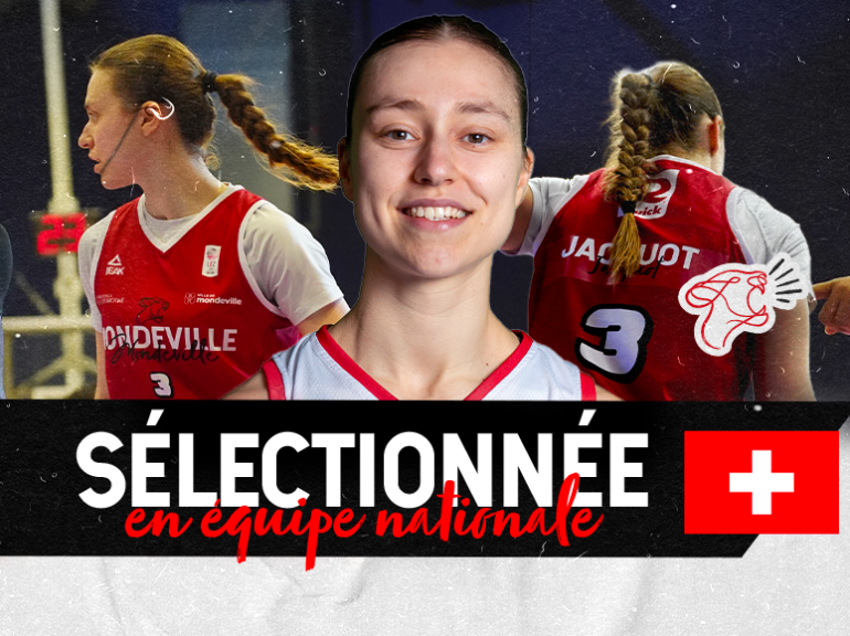 Eléa sélectionnée en équipe nationale suisse !