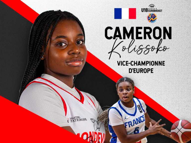Cameron KOLISSOKO, vice-championne d'Europe